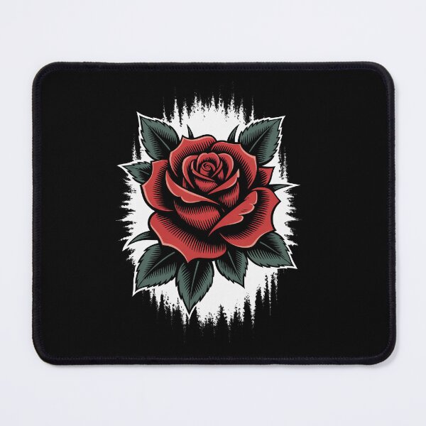 Item preview, Grunge Rose Full Bloom Tattoo Art Gothic Floral designed and sold by Say It With Ink.