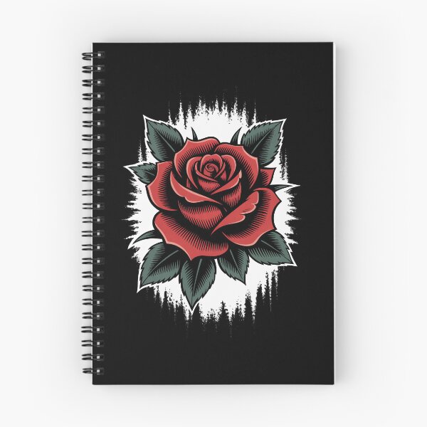 Item preview, Grunge Rose Full Bloom Tattoo Art Gothic Floral designed and sold by Say It With Ink.