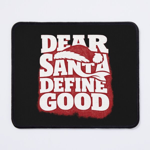 Item preview, Dear Santa Define Good Negative Space Tee designed and sold by PhylonBoxx.