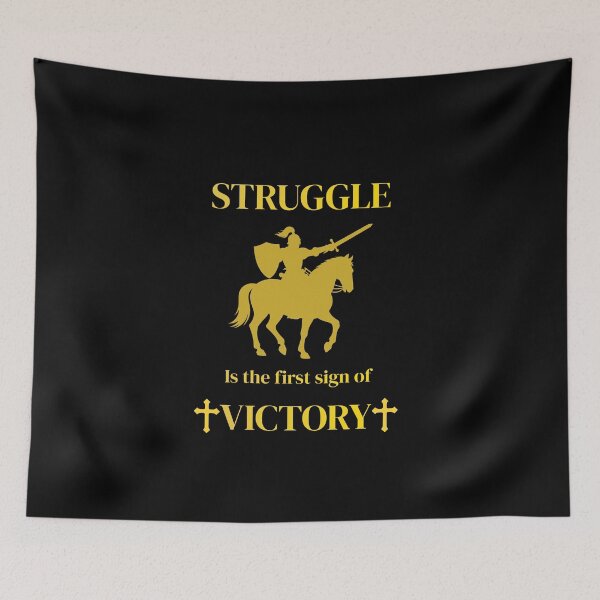 Item preview, Struggle Is Victory designed and sold by Drami21.