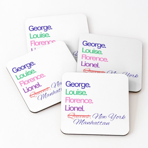 Item preview, The Jeffersons TV Show Names designed and sold by All I Need Designs.
