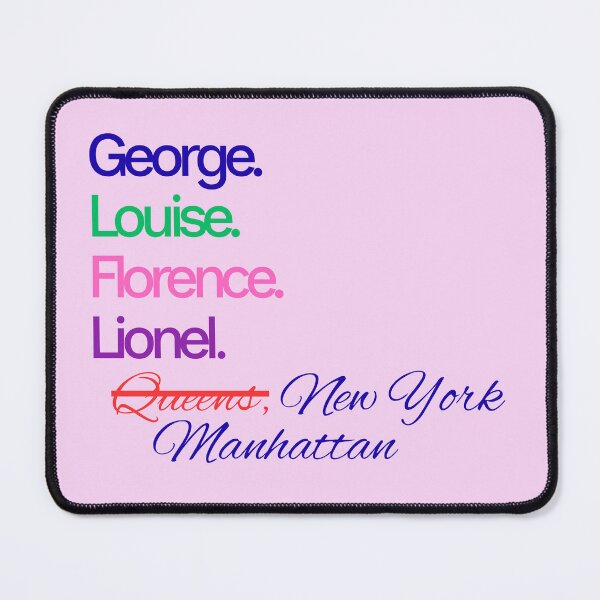 Item preview, The Jeffersons TV Show Names designed and sold by All I Need Designs.