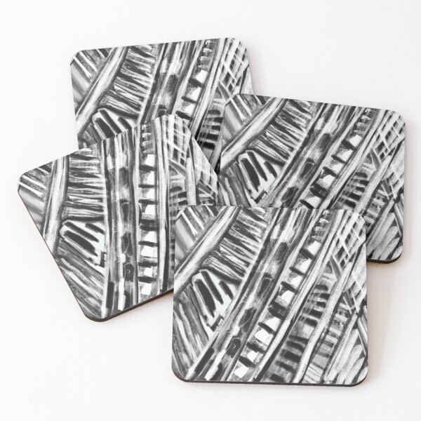 Item preview, Abstract Piano Keys designed and sold by marigold corner design.