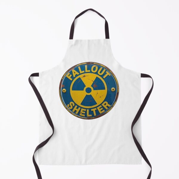 Item preview, Fallout Shelter Sign – Cold War Nuclear Shelter Symbol designed and sold by PIXEL POP DESIGNS - Beyond the Norm!.