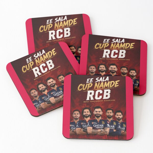 Item preview, RCB IPL 2026 Champions Poster – Ee Sala Cup Namde designed and sold by Crick-Art.
