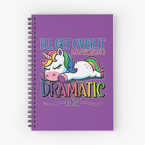 Item preview, Unicornio dramático designed and sold by ZZDeZignZ.