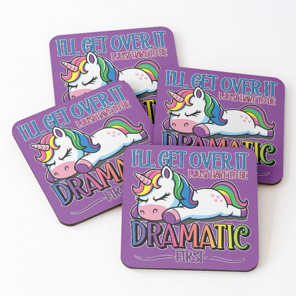 Item preview, Dramatic Unicorn designed and sold by ZZDeZignZ.