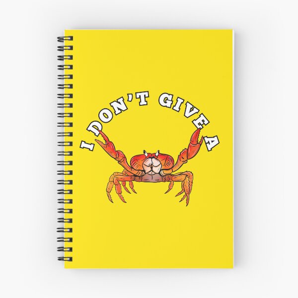 Item preview, I Don’t Give A Crab designed and sold by Kate Miller Illustrator.