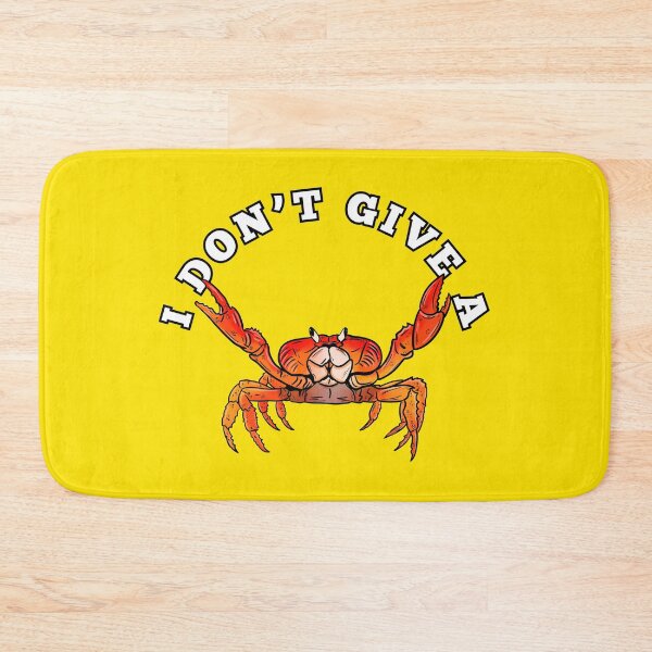 Item preview, I Don’t Give A Crab designed and sold by Kate Miller Illustrator.