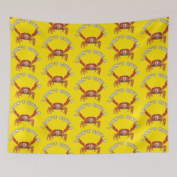 Item preview, I Don’t Give A Crab designed and sold by Kate Miller Illustrator.