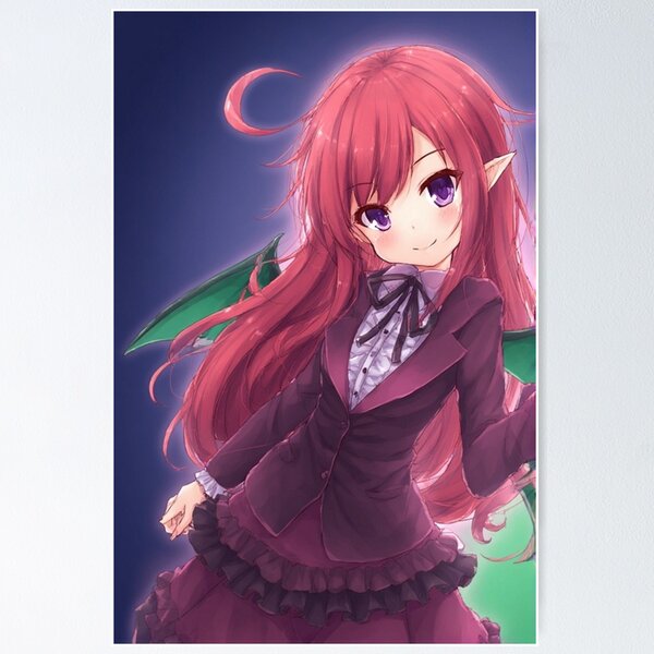 Item preview, Cute anime monster girl designed and sold by ArtsJulian.