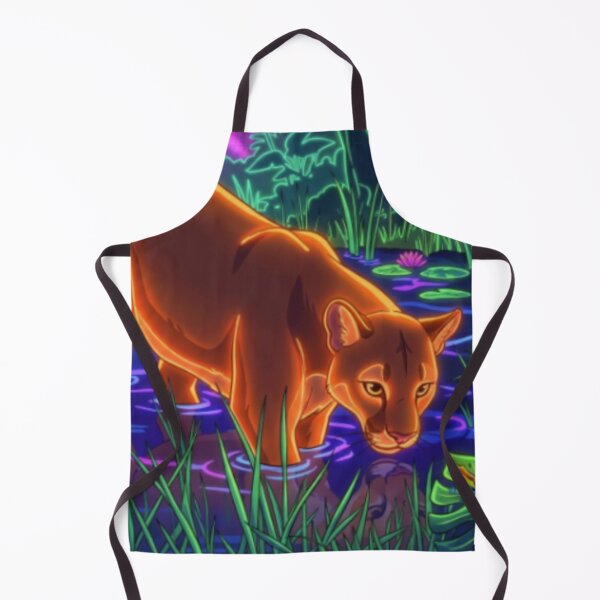 Item preview, Neon Jungle Prowler: A Bioluminescent Encounter designed and sold by BLUESKY11a.