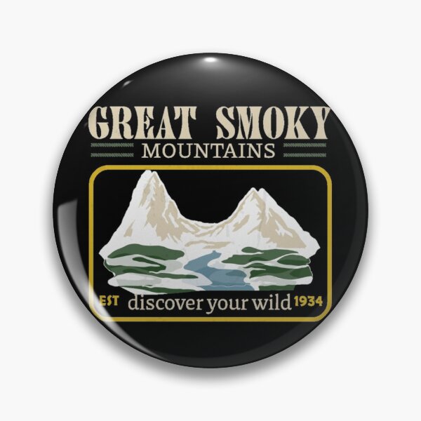 Item preview, Great Smoky Mountains Discover Your Wild Textured Design designed and sold by DivineHaven.
