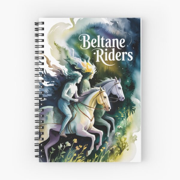 Item preview, Beltane Riders Pagan Spring Abstract Art designed and sold by Kaurisdigital.