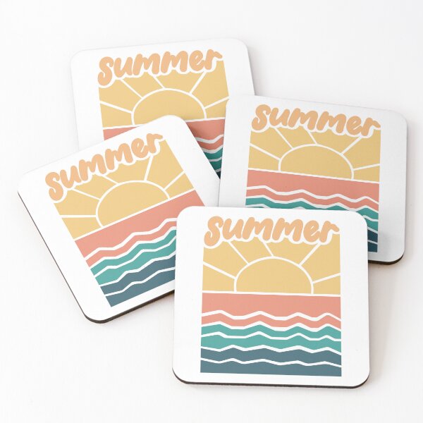 Item preview, Retro Summer Sunburst - Vintage Beach Waves Design designed and sold by THROUGH-LIFE.