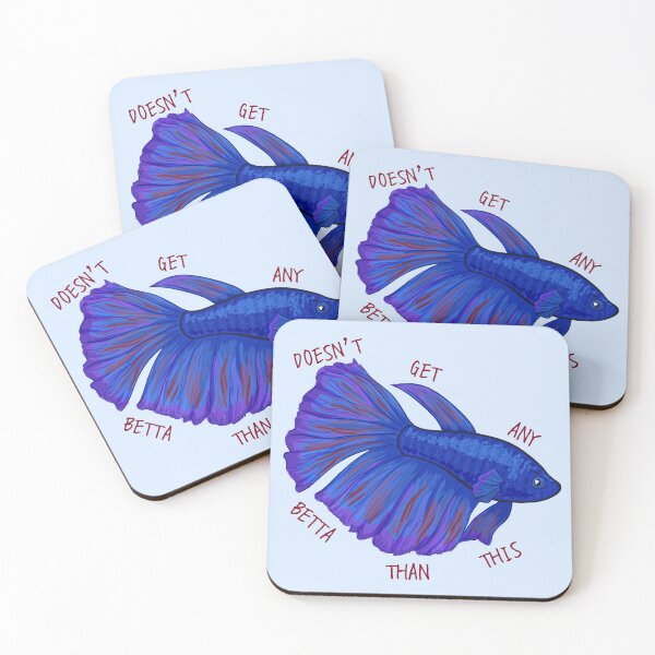 Item preview, Doesn't Get Any Betta (Fish) Than This designed and sold by rornelson.