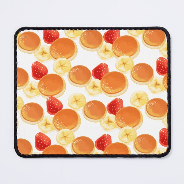 Artikelvorschau, Erdbeer-Bananen-Pfannkuchen [weißer Hintergrund] entworfen und verkauft von rizuNM.