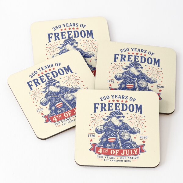 Item preview, 4th Of July Let Freedom Ride Classic Motorcycle designed and sold by 89shirts.