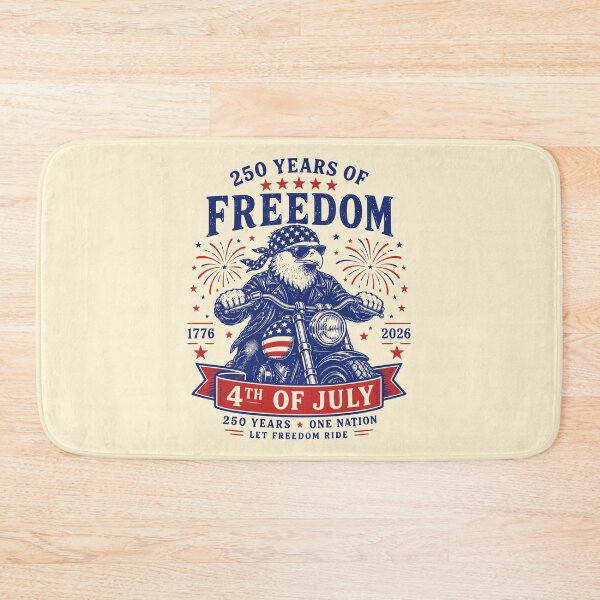 Item preview, 4th Of July Let Freedom Ride Classic Motorcycle designed and sold by 89shirts.