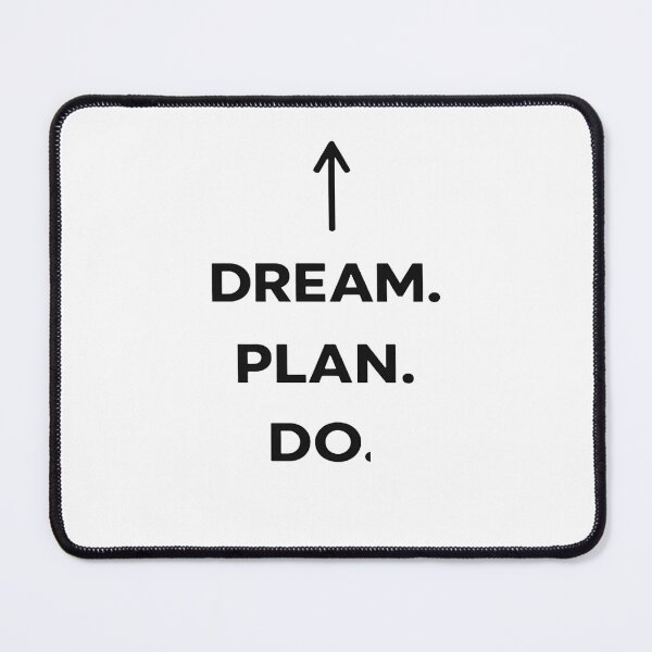 Item preview, Dream Plan Do Minimalist Motivational Quote designed and sold by Lovestickerco.