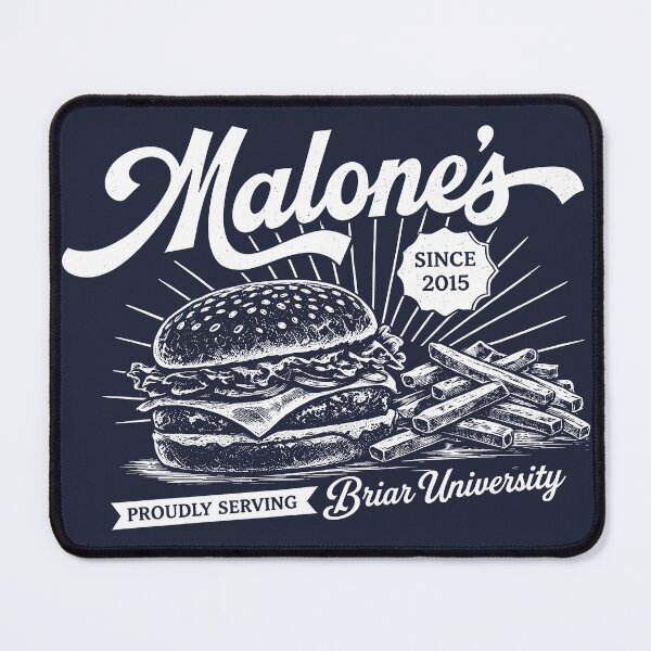 Item preview, Vintage Malone's Diner Briar University designed and sold by DoubleLoadCJ.