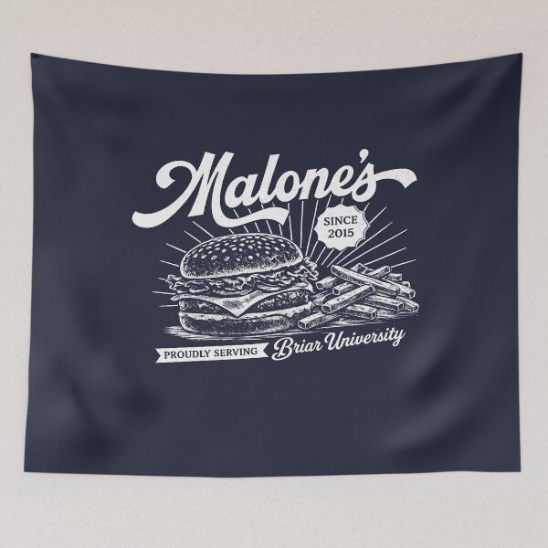 Item preview, Vintage Malone's Diner Briar University designed and sold by DoubleLoadCJ.