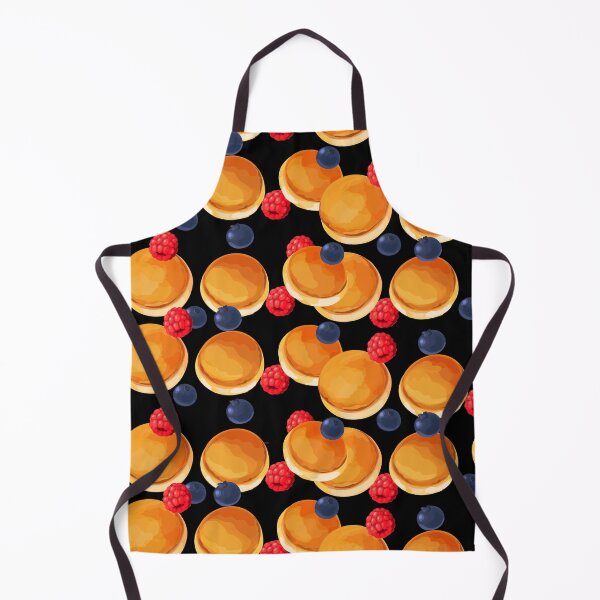 Item preview, Blueberry and raspberry pancakes[black background] designed and sold by rizuNM.