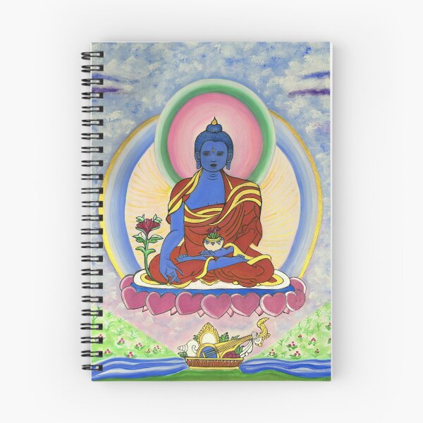 Item preview, Medicine Buddha - Healing Energy designed and sold by vickievansart.