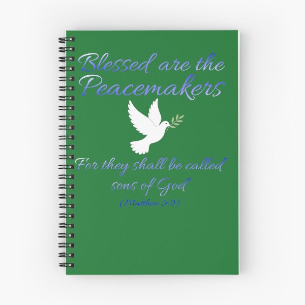 Item preview, Blessed are the Peacemakers, Matthew 5:9 Christian design designed and sold by TheBibleStop.
