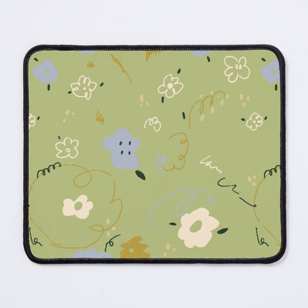 Item preview, Scribble Floral Pattern — Blue Lemon Studio Original Illustration designed and sold by BluelemonStudio.