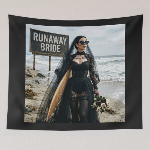 Item preview, Runaway Bride Beach Surf designed and sold by Voodoo Store Paranormal Collections.