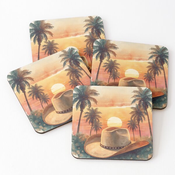 Item preview, Minimalist Black Cowboy Beach designed and sold by Maore13.