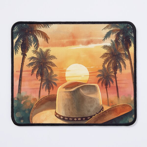 Item preview, Minimalist Black Cowboy Beach designed and sold by Maore13.