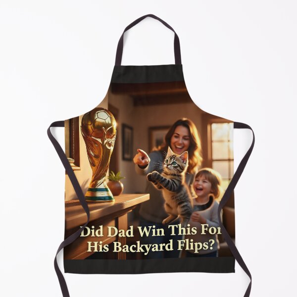 Item preview,  Did dad win this for his backyard flips? designed and sold by Creative-RE.