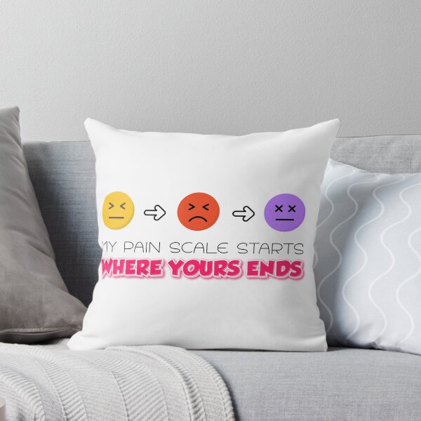 Aperçu de l'œuvre Échelle de la douleur créée et vendue par ThisNThatCrafts.