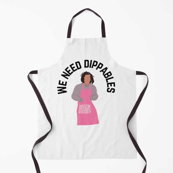 Item preview, We Need Dippables John Tucker in a Pink Apron designed and sold by Marianna's Meraki.