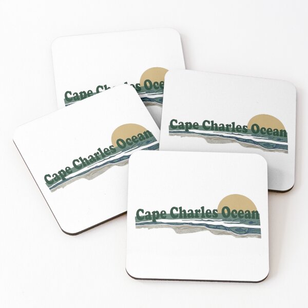 Item preview, Cape Charles Virginia Ocean Vintage Aesthetic Art designed and sold by Nova Blend.