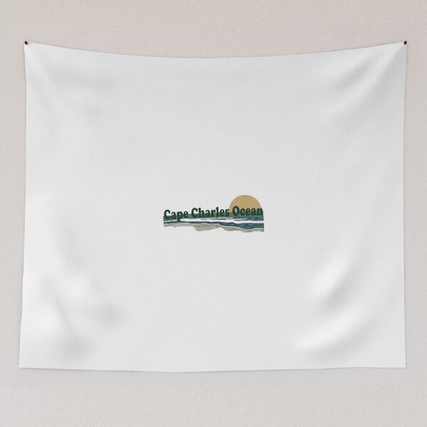 Item preview, Cape Charles Virginia Ocean Vintage Aesthetic Art designed and sold by Nova Blend.