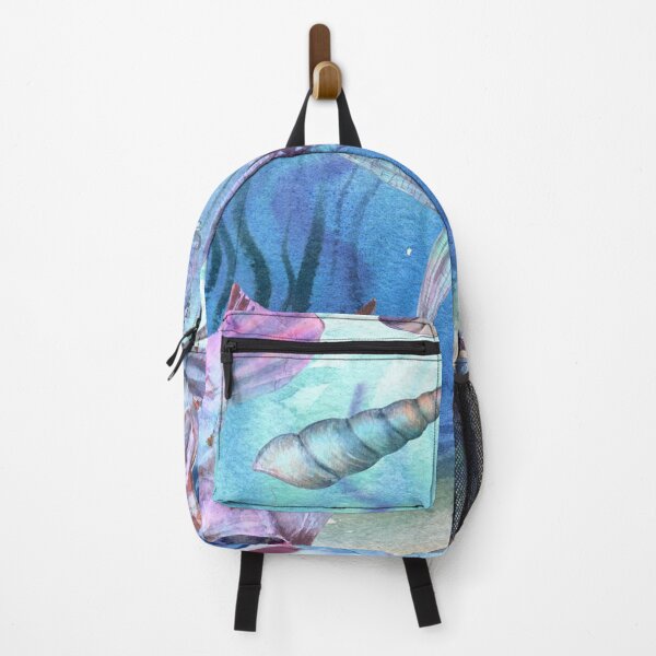 Item preview, Watercolor Under the Sea Shells and Starfish Pattern designed and sold by creativerooney.
