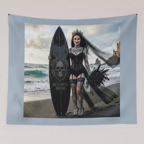 Item preview, Runaway Bride Ocean Castle designed and sold by Voodoo Store Paranormal Collections.