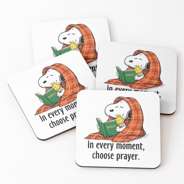 Item preview, In Every Moment Choose Prayer Snoopy Bible Christian designed and sold by maivisecole.