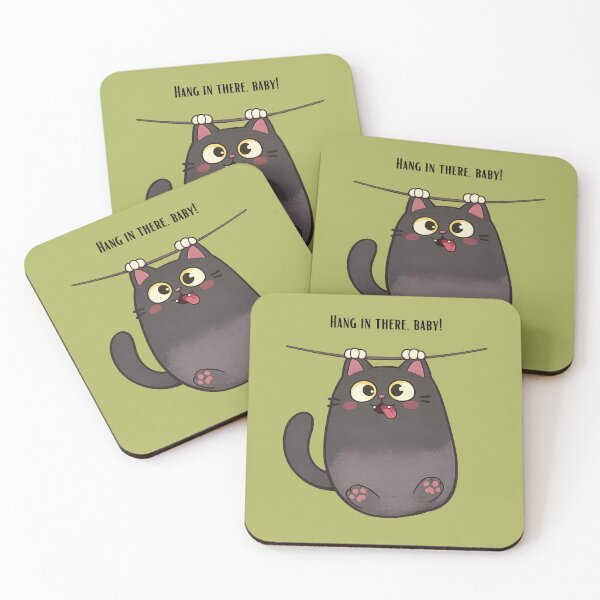 Item preview, Hang In There, Baby! designed and sold by Wobble Studio.