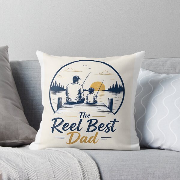 Item preview, The Reel Best Dad Fishing designed and sold by ONEZEROART.