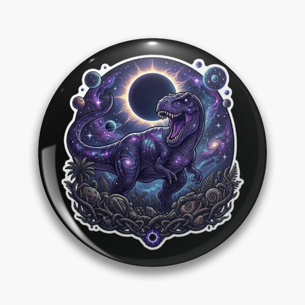 Item preview, Cretaceous Eclipse  designed and sold by Homelesssquid's Stickers & More.