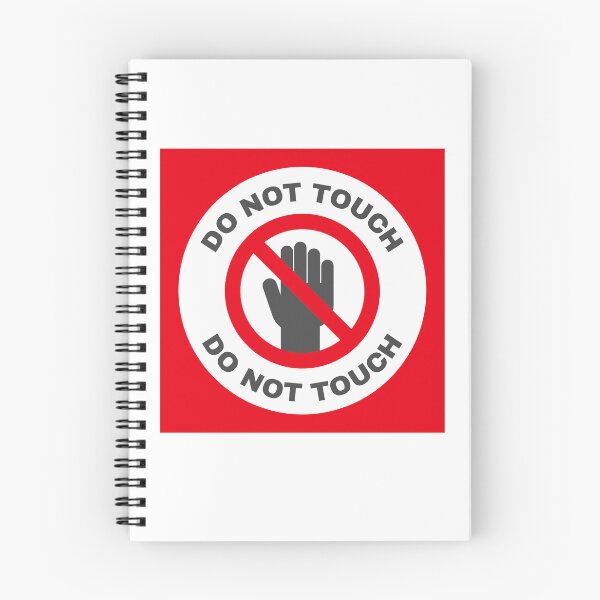 Item preview, No Touching designed and sold by MayaCordalia.