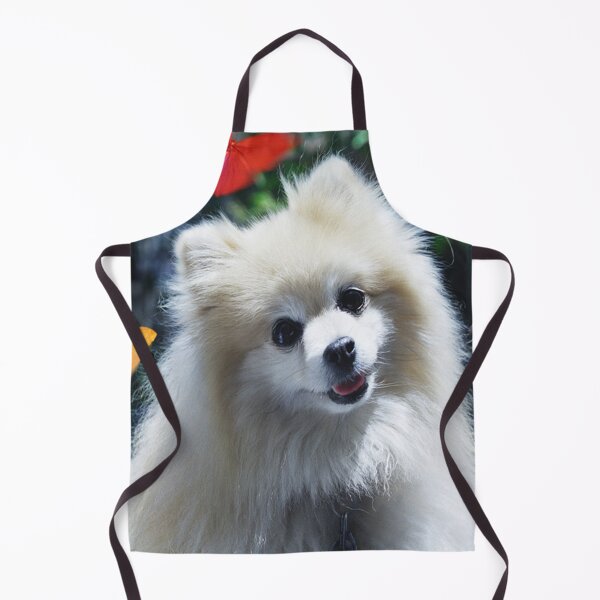 Item preview, Buffy, the Celebrity Pomeranian, and Butterflies Art Photo designed and sold by DEC02.