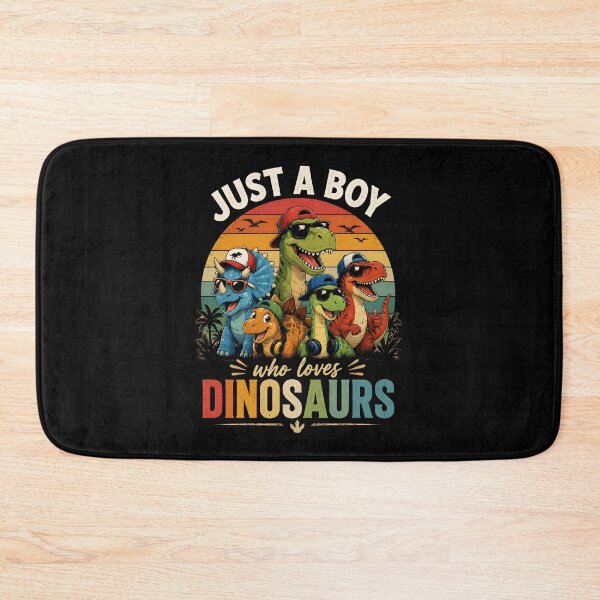 Item preview, Just A Boy Who Loves Dinosaurs designed and sold by zoes-ink.