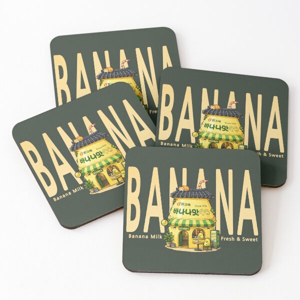 Item preview, Korean Banana Milk Cafe designed and sold by Namidesignkr.