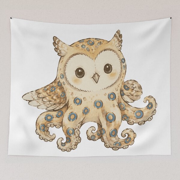 Item preview, The Moonring Owlet designed and sold by MiiKahEl.