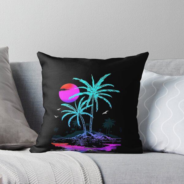 Item preview, Neon Aesthetic Summer Beach Palim Trees designed and sold by Luxury design shop.